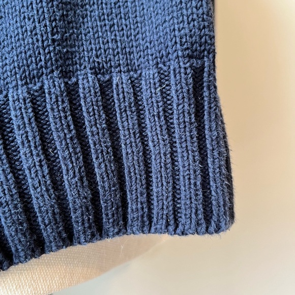 Gucci vintage cotton navy blue sweater size M - Picture 5 of 5